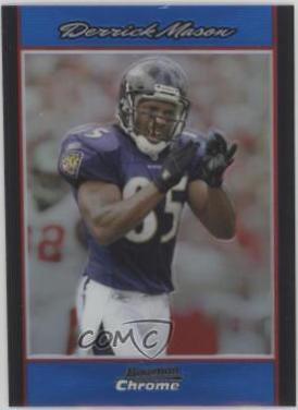 Derrick Mason [Blue Refractor] #BC139