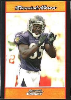 Derrick Mason [Orange Refractor] #BC139