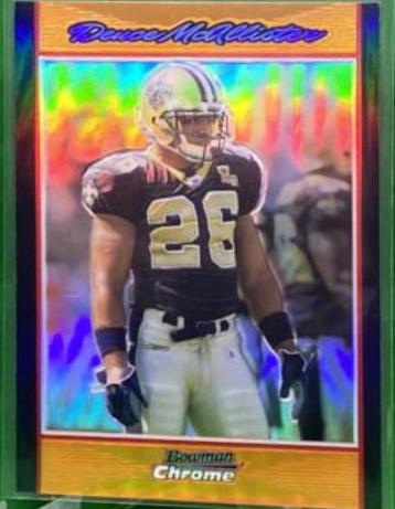Deuce McAllister [Orange Refractor] #BC132