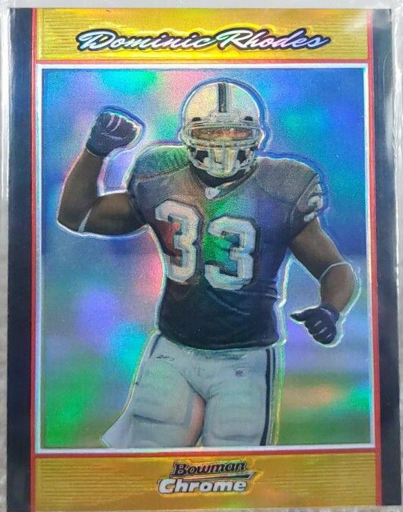 Dominic Rhodes [Gold Refractor] #BC128