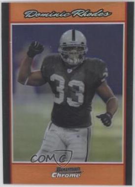 Dominic Rhodes [Orange Refractor] #BC128