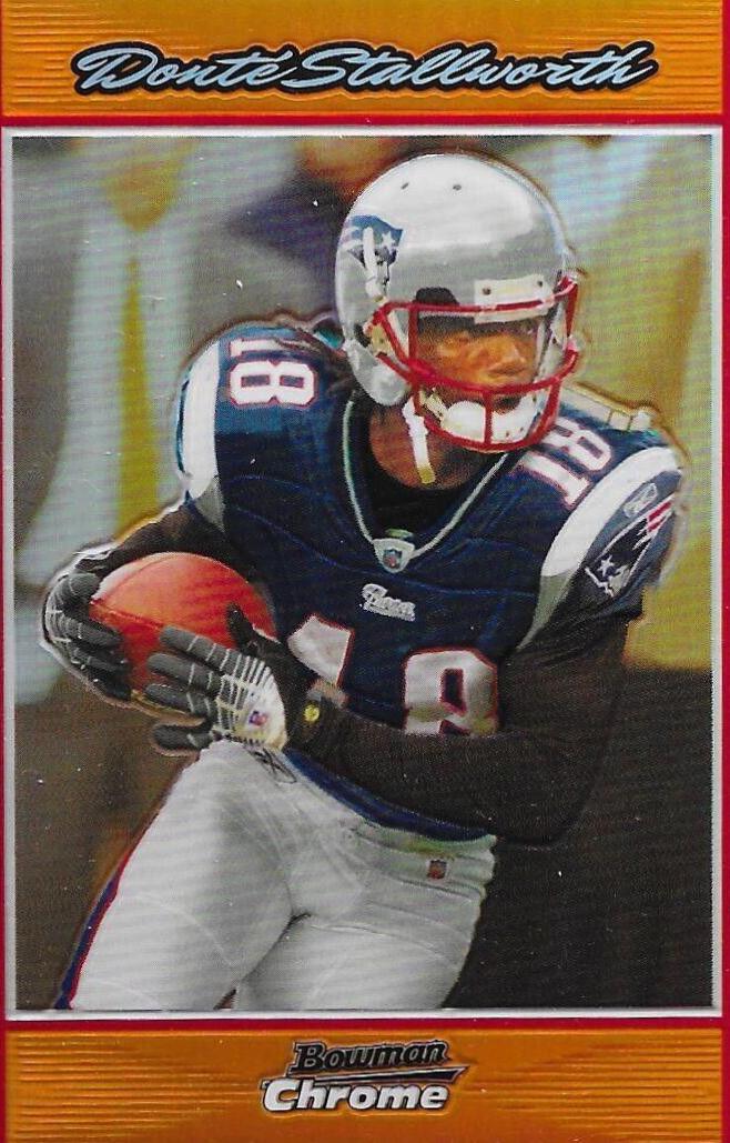 Donte Stallworth [Orange Refractor] #BC153