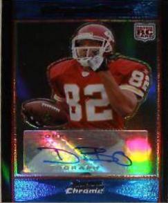 Dwayne Bowe [Autograph Blue Refractor] #BC78