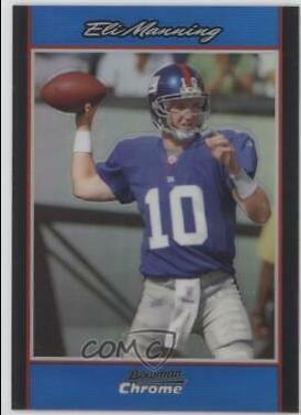 Eli Manning [Blue Refractor] #BC173