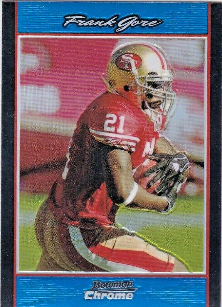 Frank Gore [Blue Refractor] #BC135
