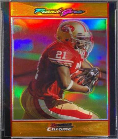 Frank Gore [Orange Refractor] #BC135