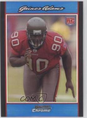 Gaines Adams [Blue Refractor] #BC92