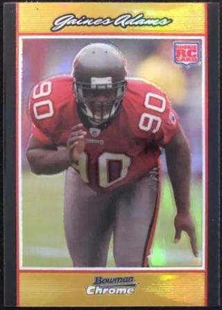 Gaines Adams [Gold Refractor] #BC92