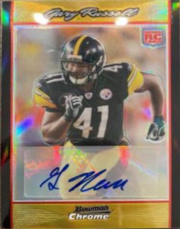 Gary Russell [Autograph Gold Refractor] #BC102
