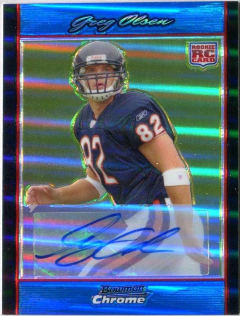 Greg Olsen [Autograph Blue Refractor] #BC90