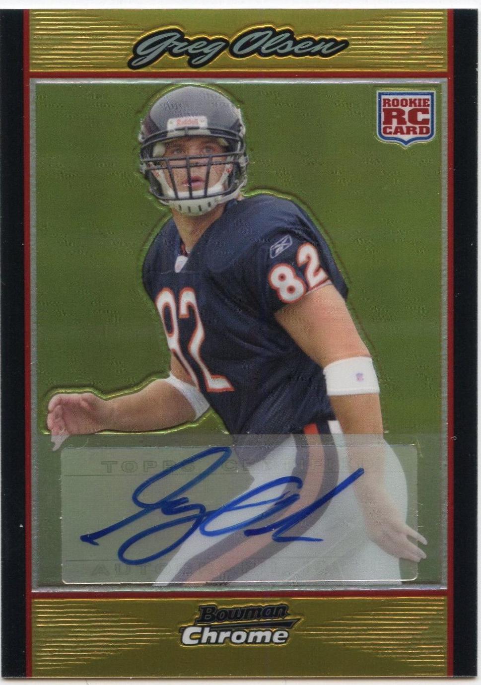 Greg Olsen [Autograph Gold Refractor] #BC90