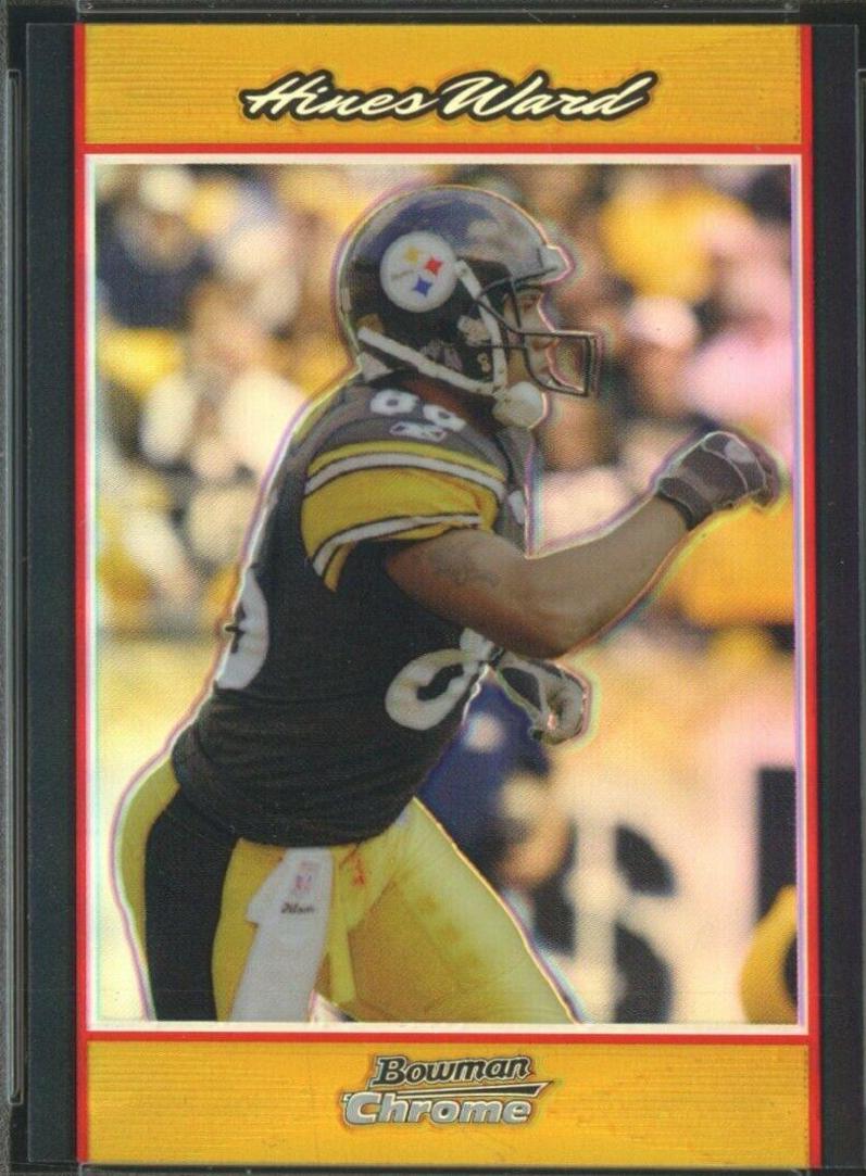 Hines Ward [Gold Refractor] #BC154