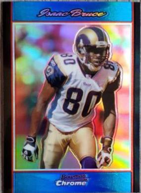 Isaac Bruce [Blue Refractor] #BC159