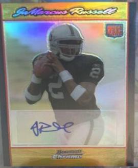 JaMarcus Russell [Autograph Gold Refractor] #BC56