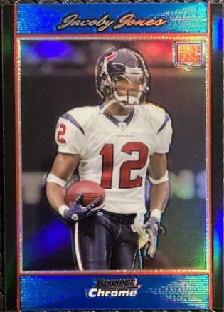 Jacoby Jones [Blue Refractor] #BC105