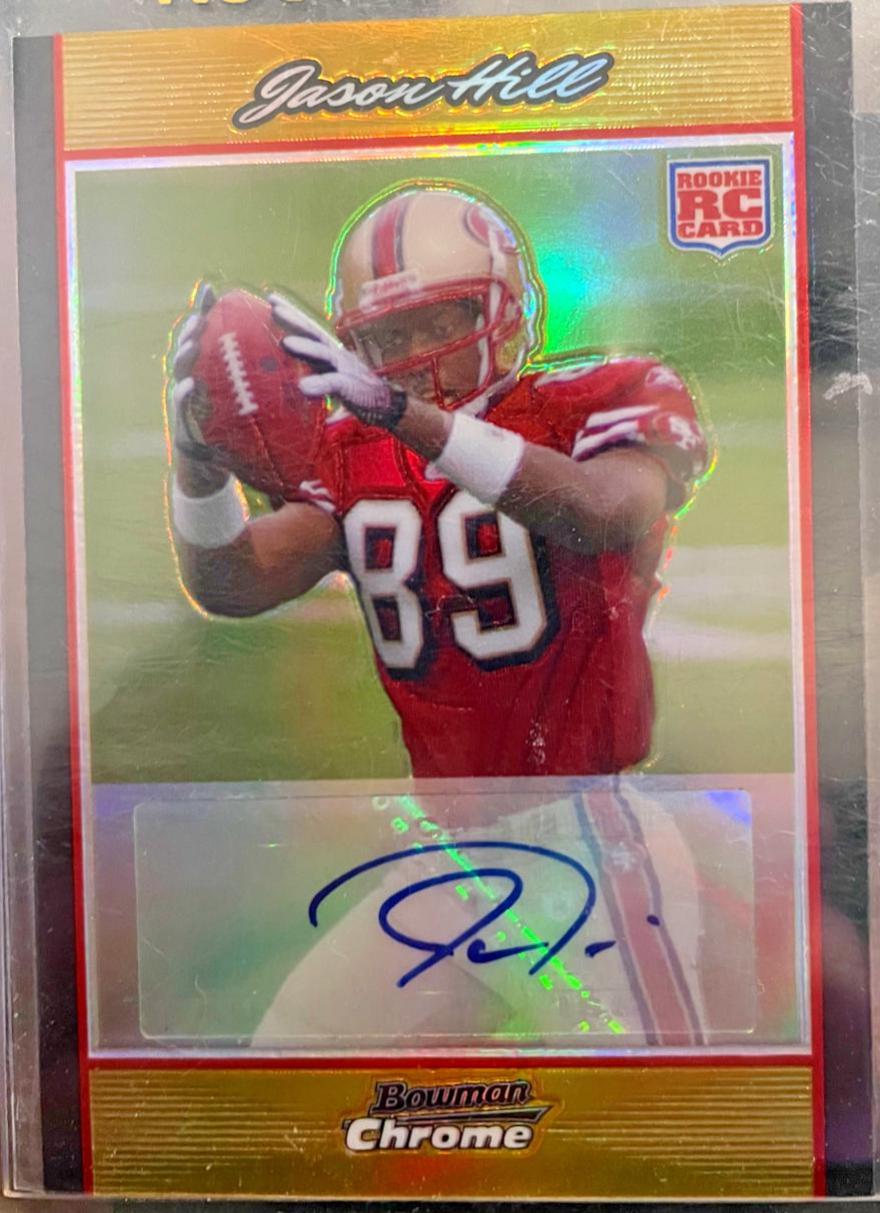 Jason Hill [Autograph Gold Refractor] #BC89