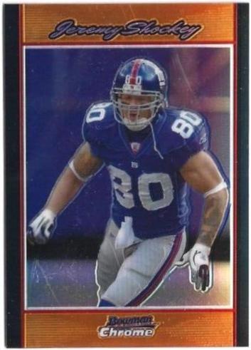 Jeremy Shockey [Orange Refractor] #BC162