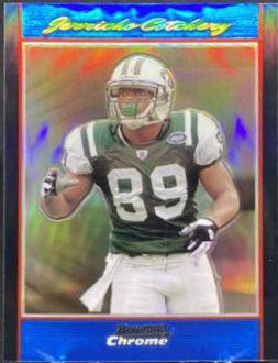 Jerricho Cotchery [Blue Refractor] #BC206
