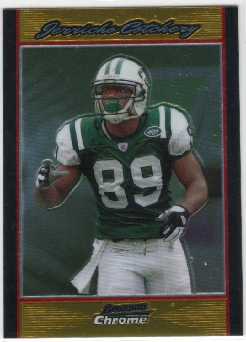 Jerricho Cotchery [Gold Refractor] #BC206