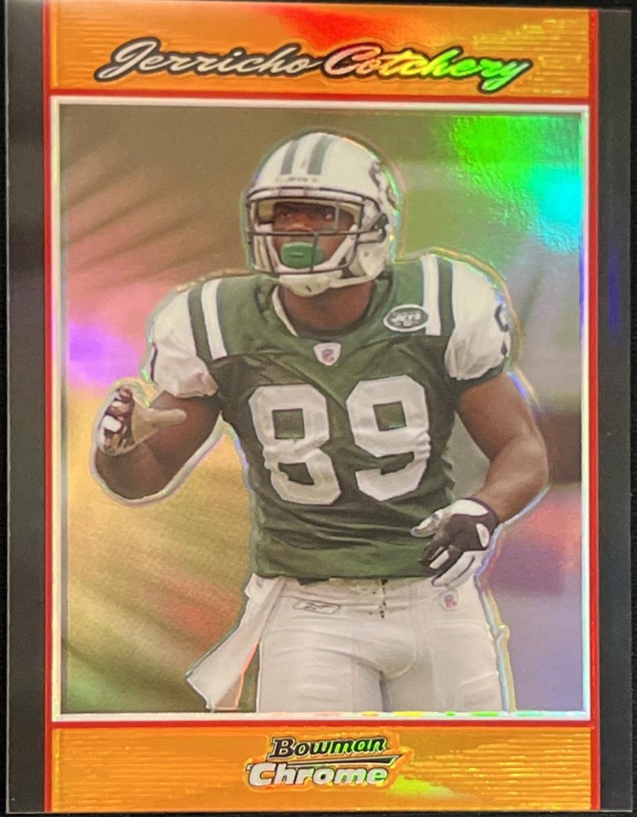 Jerricho Cotchery [Orange Refractor] #BC206