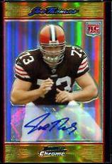 Joe Thomas [Autograph Gold Refractor] #BC94