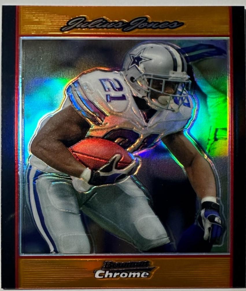Julius Jones [Orange Refractor] #BC182