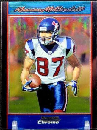 Keenan McCardell [Blue Refractor] #BC155