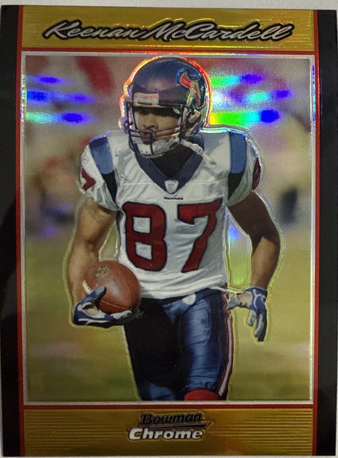 Keenan McCardell [Gold Refractor] #BC155