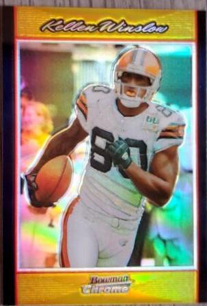 Kellen Winslow [Gold Refractor] #BC161