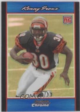 Kenny Irons [Blue Refractor] #BC1