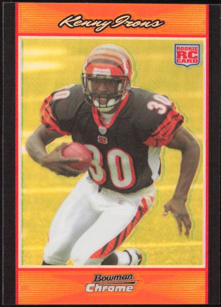 Kenny Irons [Orange Refractor] #BC1
