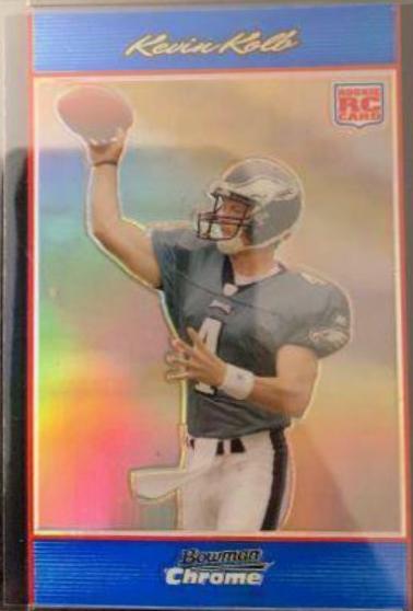 Kevin Kolb [Blue Refractor] #BC60