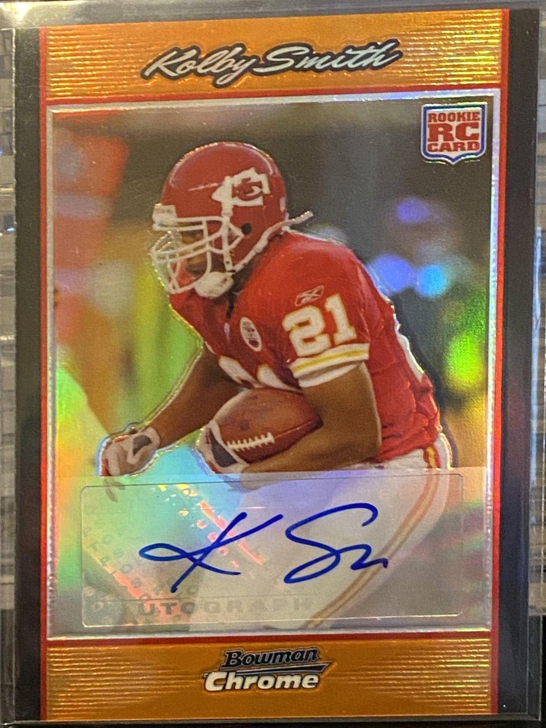 Kolby Smith [Autograph Orange Refractor] #BC103