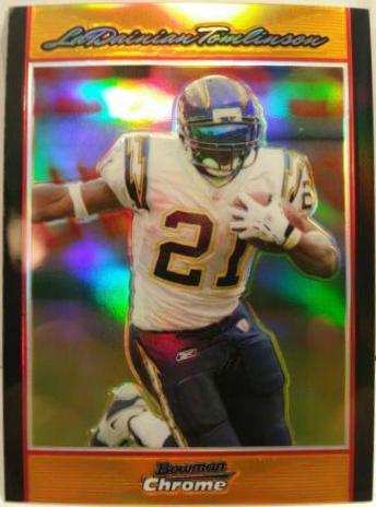 LaDainian Tomlinson [Orange Refractor] #BC189