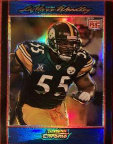 LaMarr Woodley [Blue Refractor] #BC30