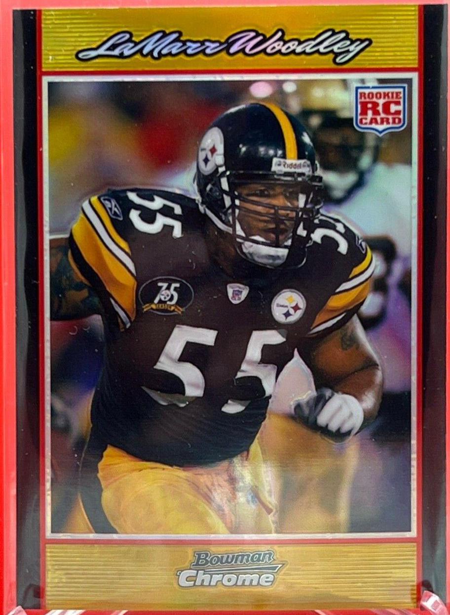LaMarr Woodley [Gold Refractor] #BC30