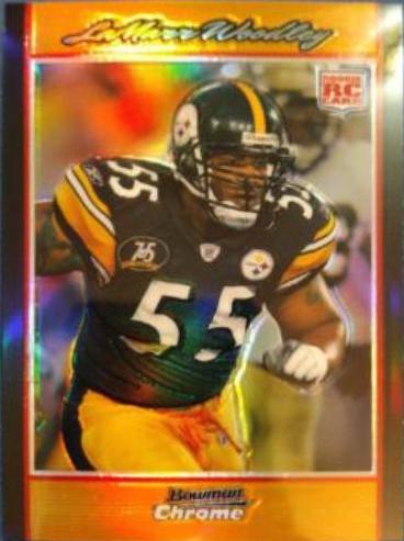 LaMarr Woodley [Orange Refractor] #BC30