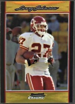Larry Johnson [Gold Refractor] #BC130