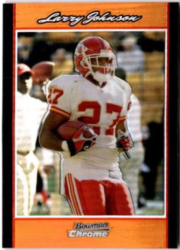 Larry Johnson [Orange Refractor] #BC130