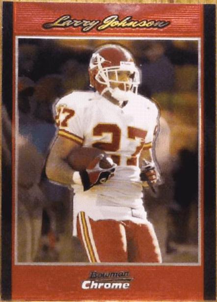 Larry Johnson [Red Refractor] #BC130