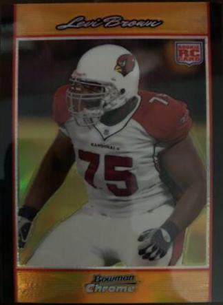 Levi Brown [Orange Refractor] #BC41