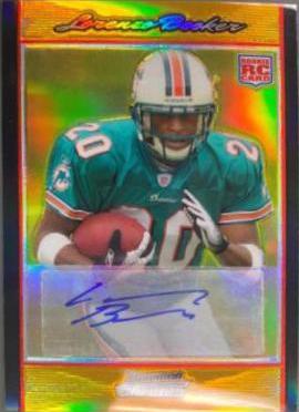 Lorenzo Booker [Autograph Gold Refractor] #BC71