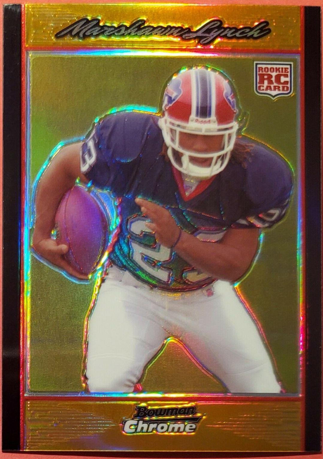 Marshawn Lynch [Gold Refractor] #BC66