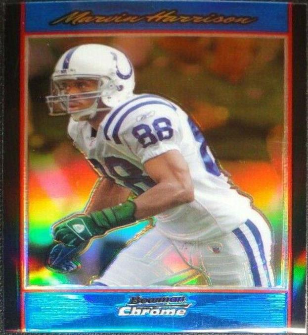Marvin Harrison [Blue Refractor] #BC147