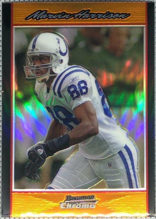 Marvin Harrison [Orange Refractor] #BC147