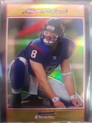 Matt Schaub [Gold Refractor] #BC166