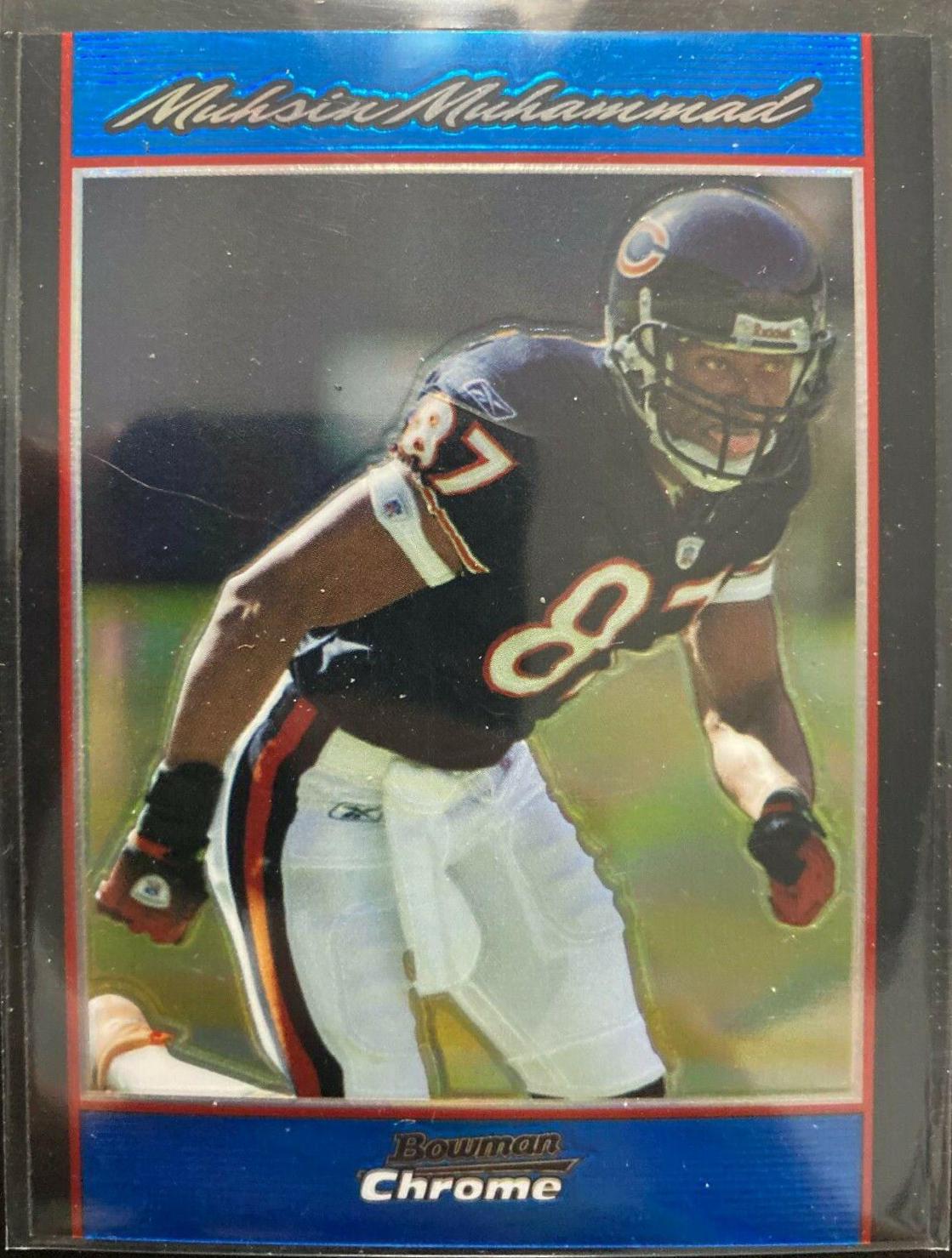 Muhsin Muhammad [Blue Refractor] #BC195