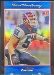Paul Posluszny [Blue Refractor] #BC96