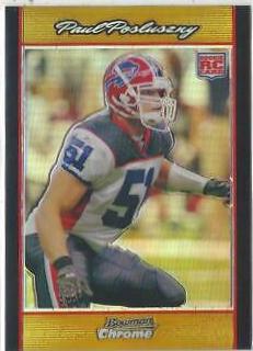 Paul Posluszny [Gold Refractor] #BC96