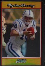 Peyton Manning [Gold Refractor] #BC171